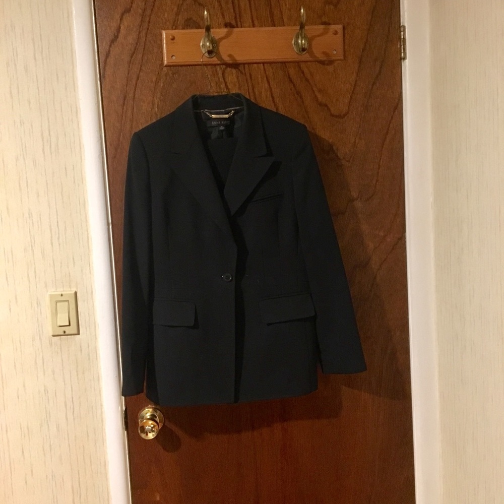 Anne Klein Black Pants Suit
